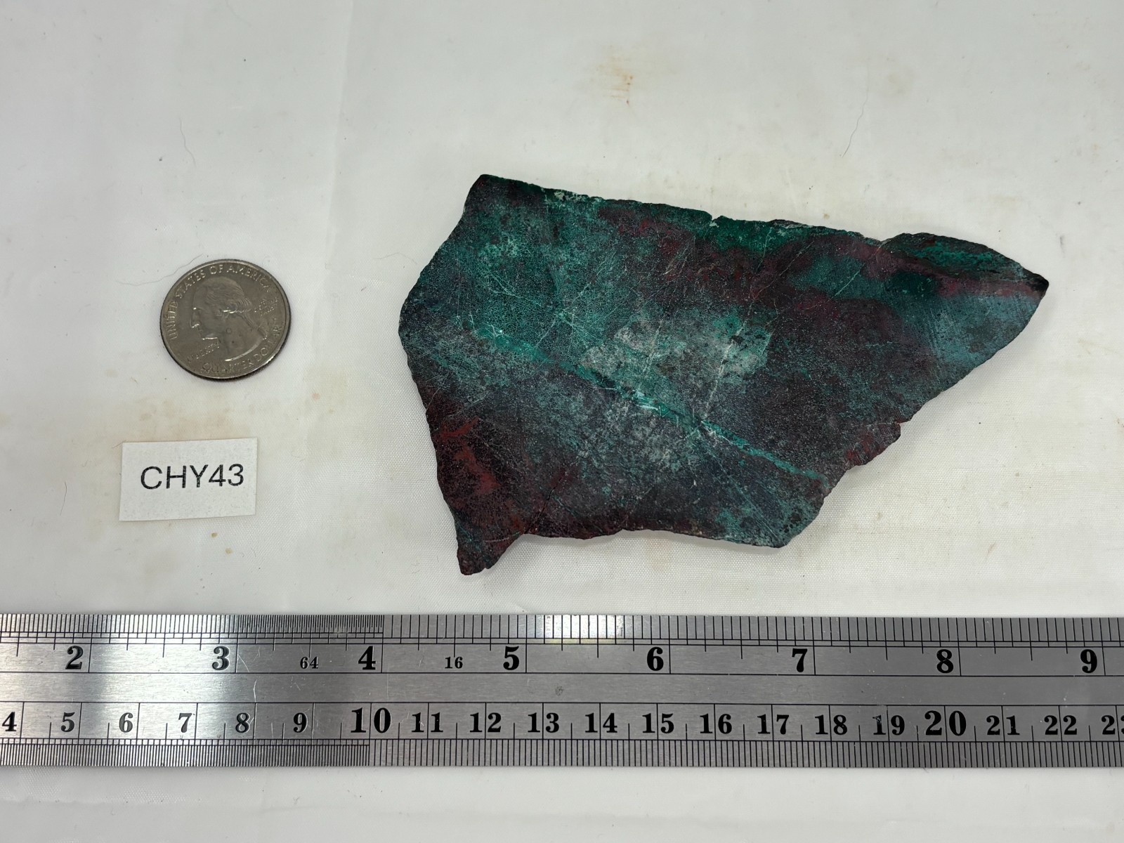 Chrysocolla Cuprite Slab Cabbing Lapidary Collecting Combo Ship Avail