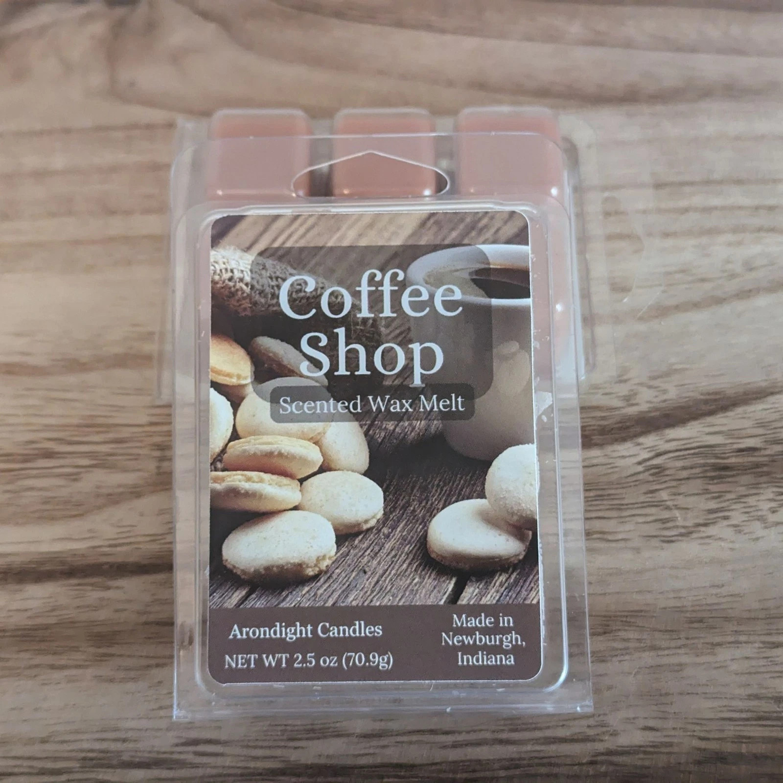 Lot of 3 Coffee Scented Wax Melts 100% Soy Wax Tarts Home Fragrance Coffee Shop