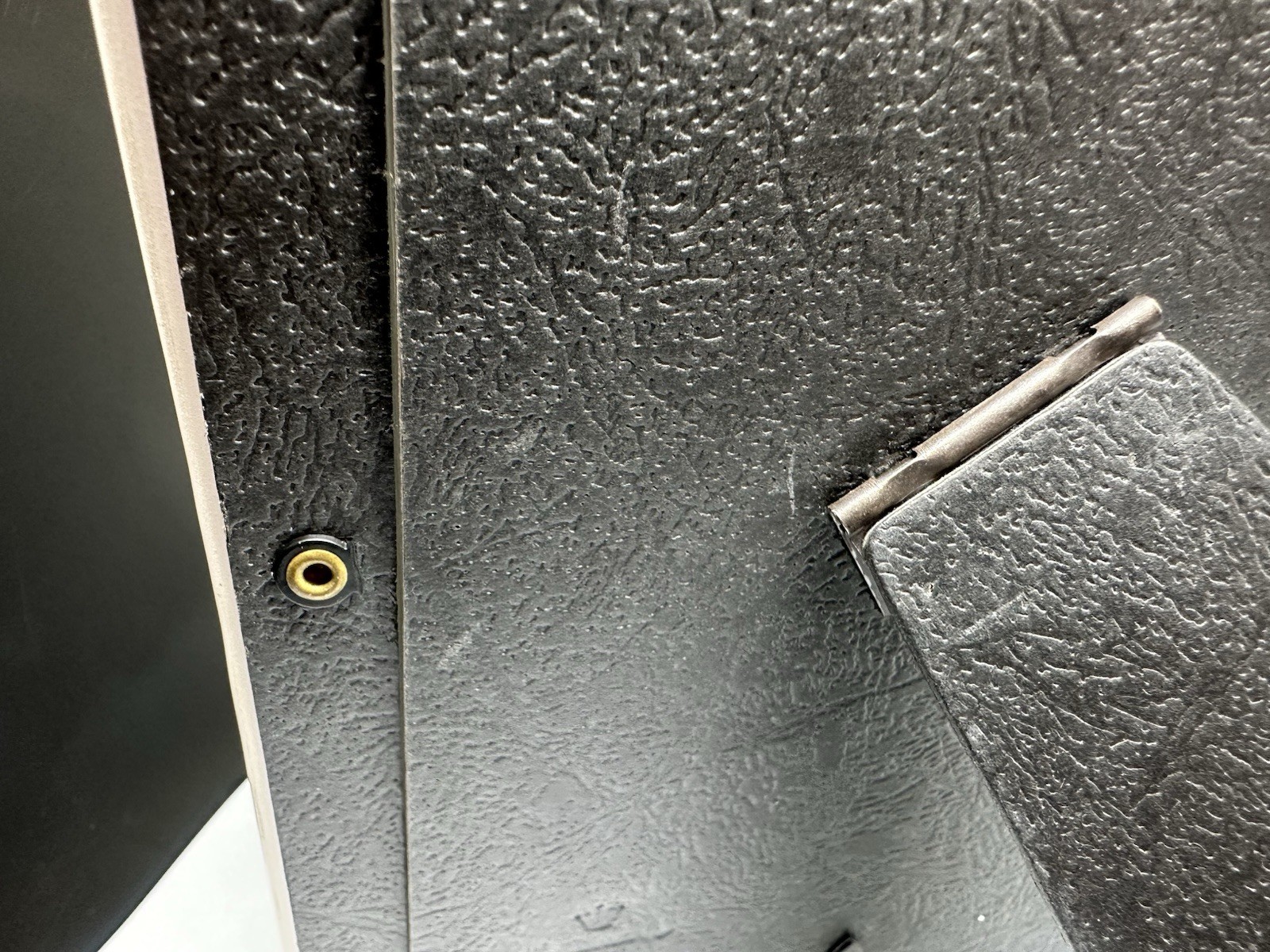 Vintage Hallmark White and Blue Ceramic Picture Frame Oval Fits 5x7 Blue Bow