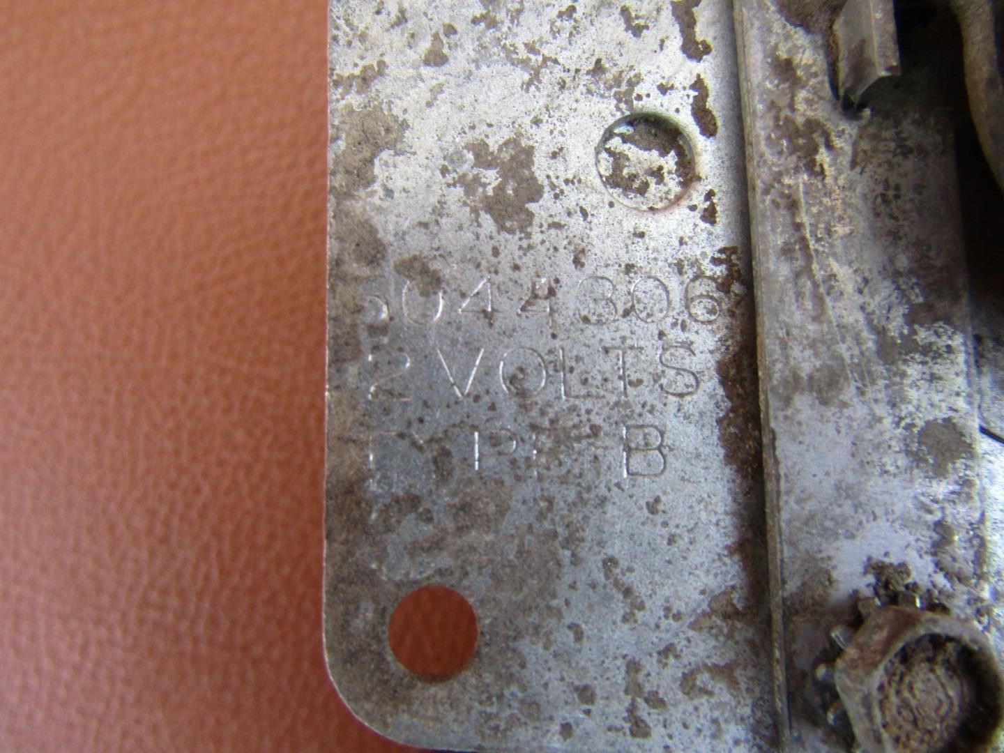 1958 Chevy Impala Nice Orig GM 2-speed Electric Windshield Wiper Motor 5044306