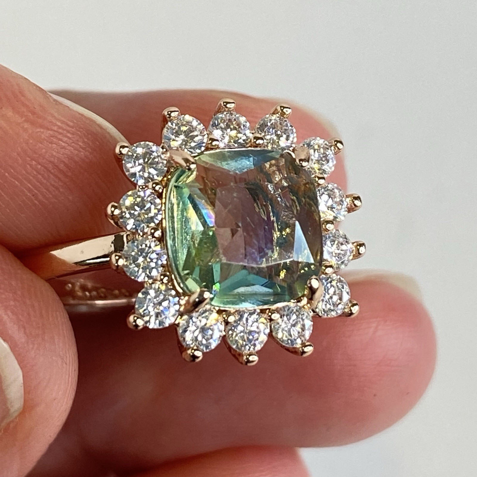 Lot 10 Bomb Party Rings Size 10 Colorful Statement Cocktail Fashion Jewelry