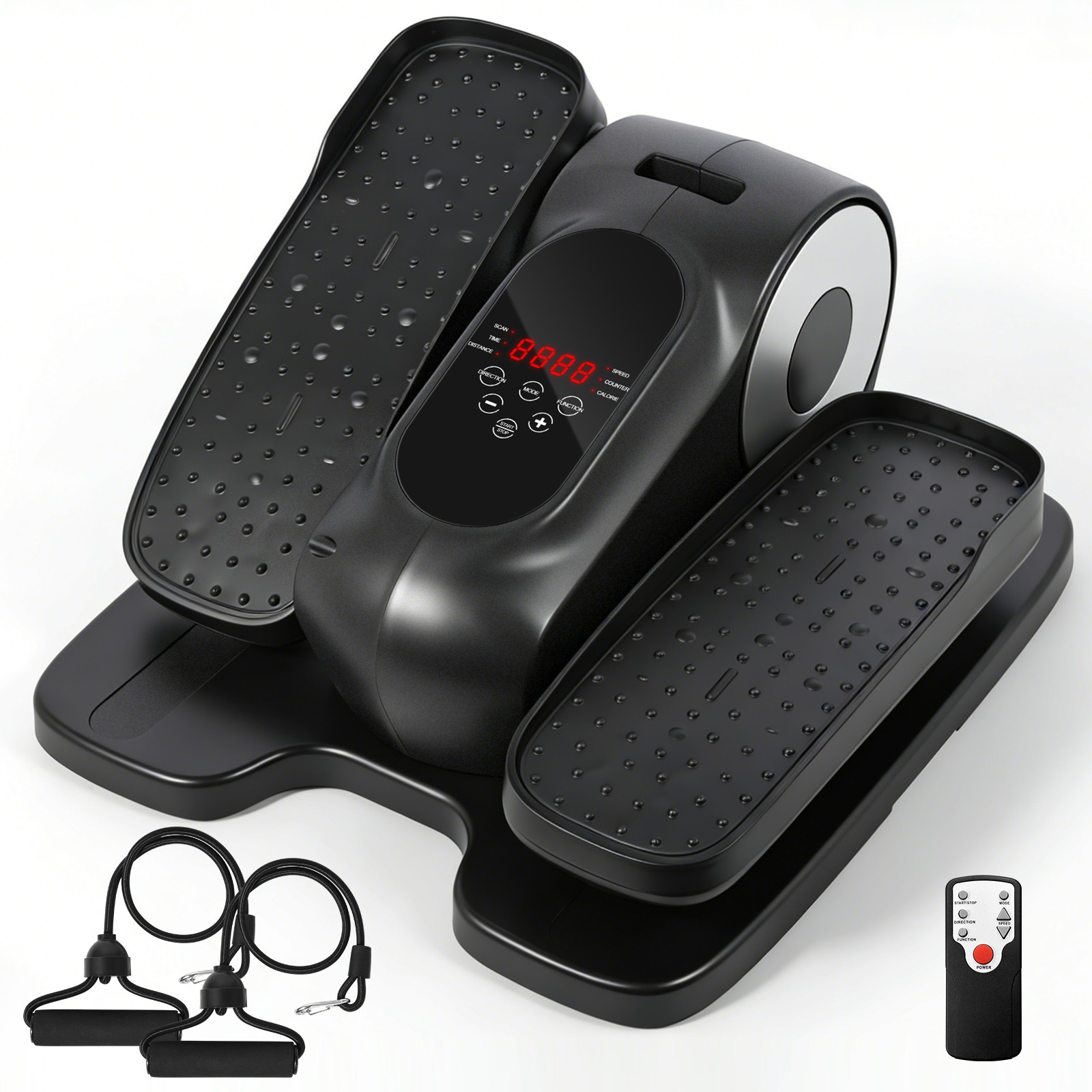 Under Desk Electric Elliptical 12 Speed Remote Control Seated Pedal Exerciser