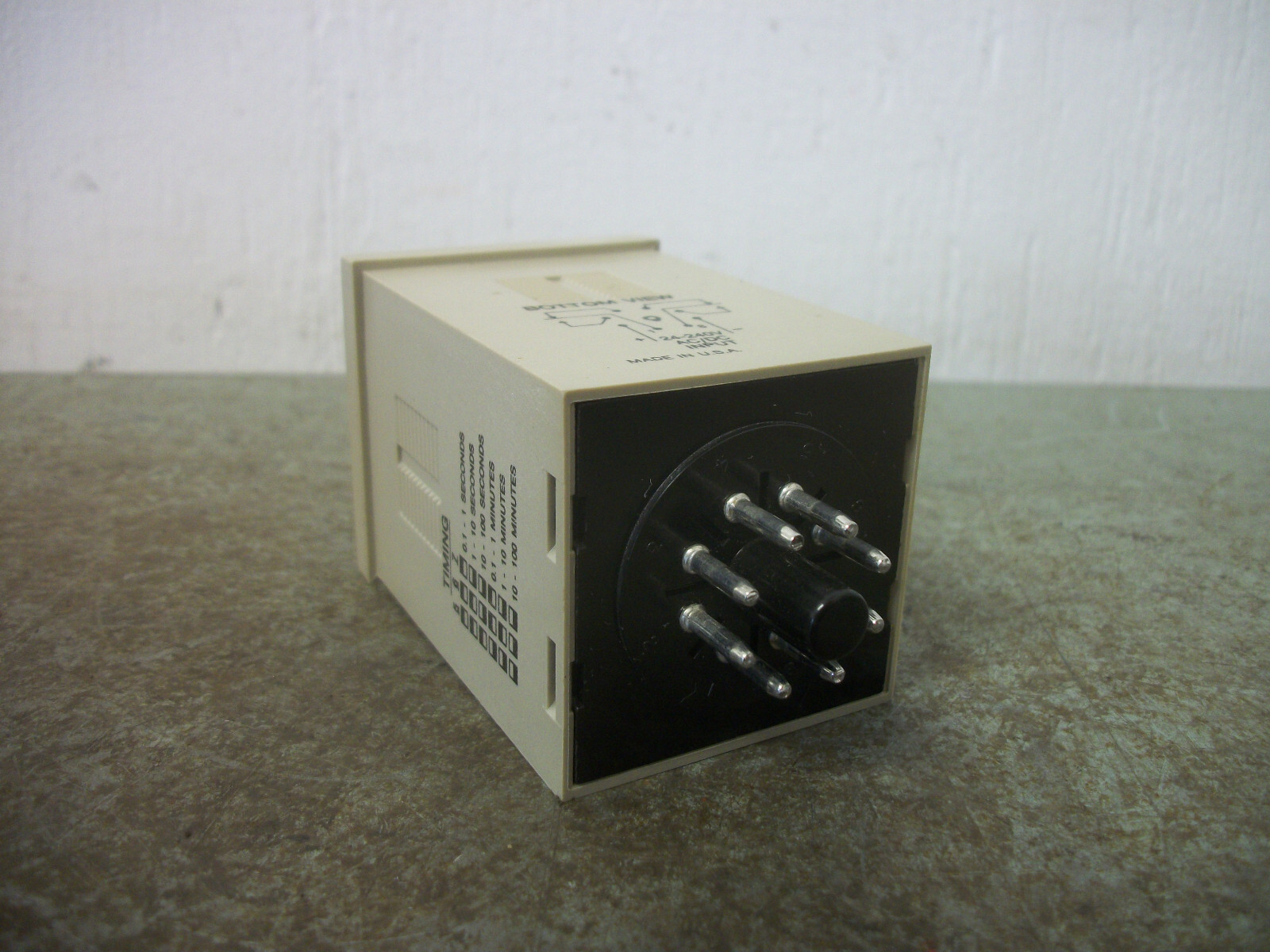 POTTER & BRUMFIELD PROGRAMMABLE TIME DELAY RELAY CNS-35-92 0.1SEC TO 100MIN