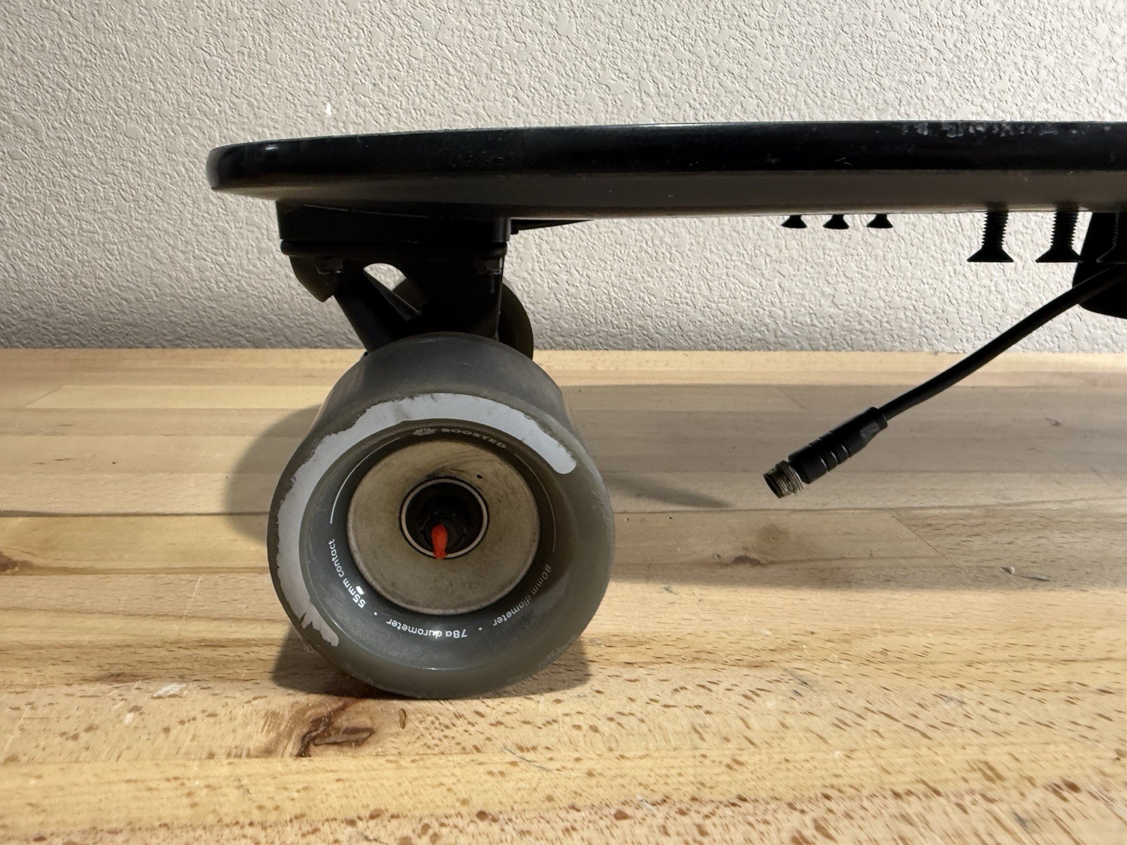 Incomplete Boosted Board Mini X Electric Skateboard Deck, Motors, Wheels Bad ESC