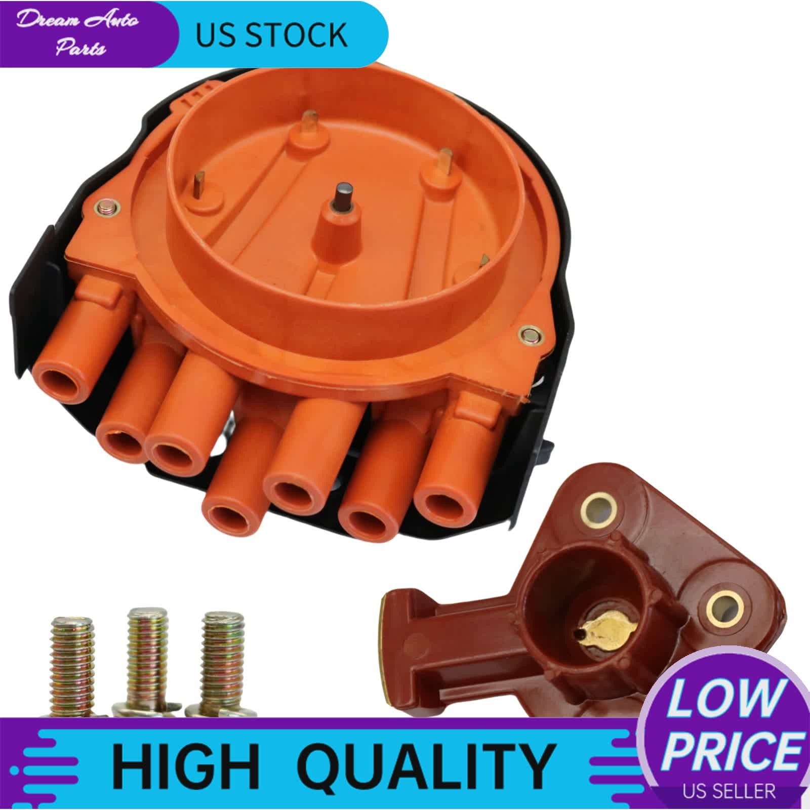 Ignition Distributor Rotor & Cap Kit New For BMW 325i 525i 533i 535i 733i M5 M6