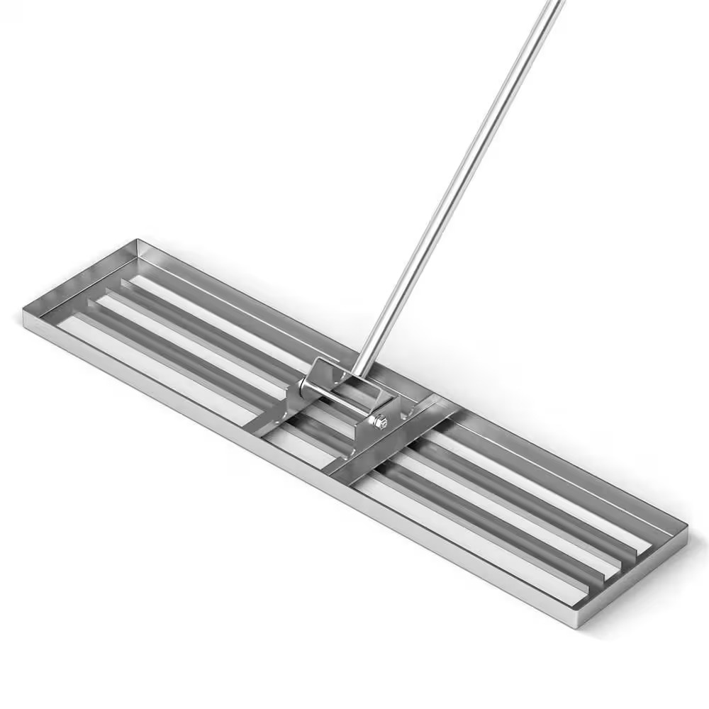 Lawn Leveling Rake 67 In. X 42 In. X 10 In. Heavy Duty Level Lawn Tool for Garde