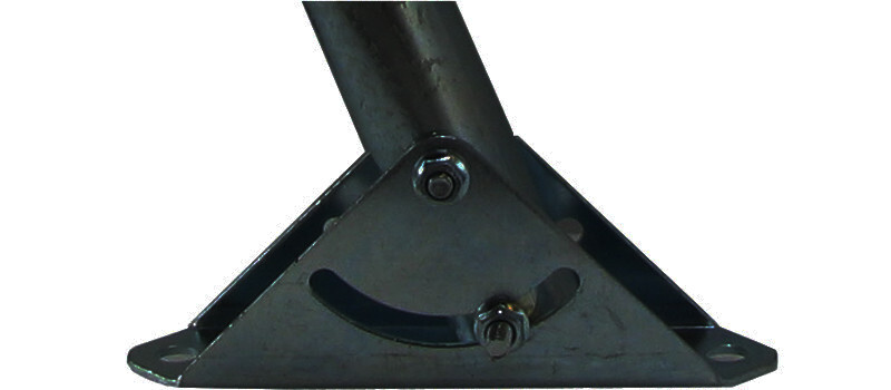 ANTENNA MOUNTING BRACKET FOR OUTDOOR TELEVISION SCANNER ANTENNA -NEW- BLACK