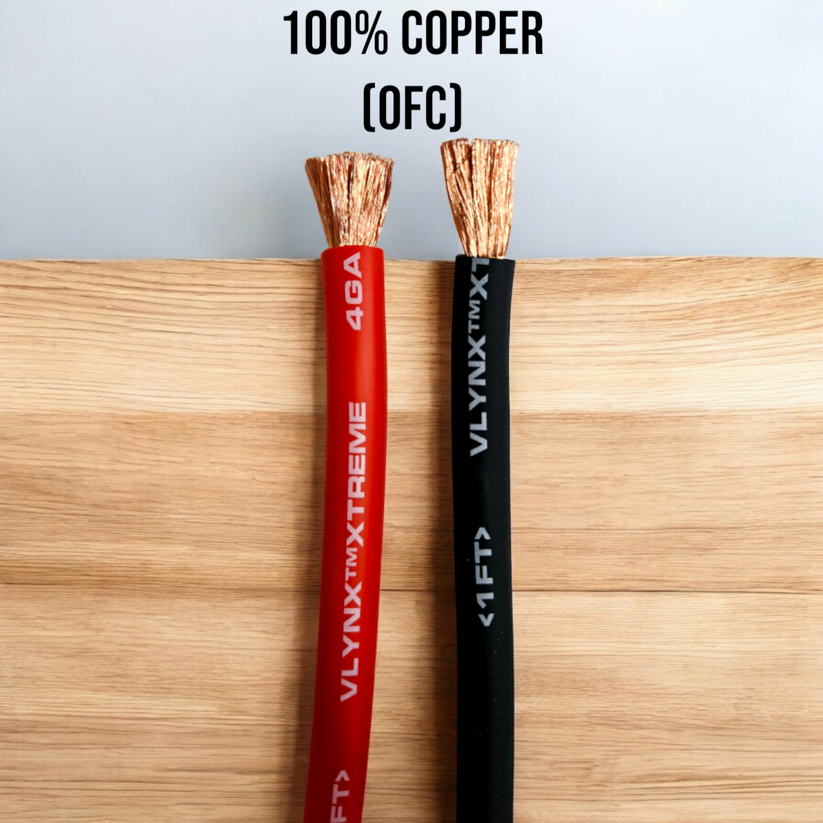 1/0 AWG 0 Gauge Copper Battery Cable Power Wire Car, Marine, Inverter, RV, Solar