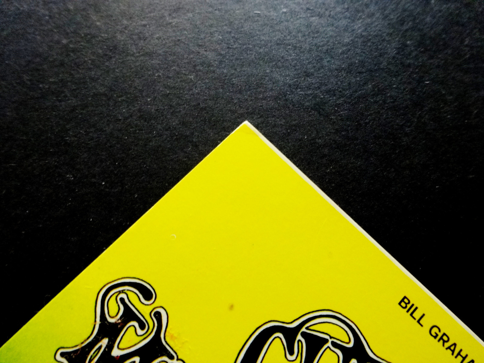 Bill Graham Fillmore Postcard Handbill BG 158 Chuck Berry Randy Tuten Hamburger