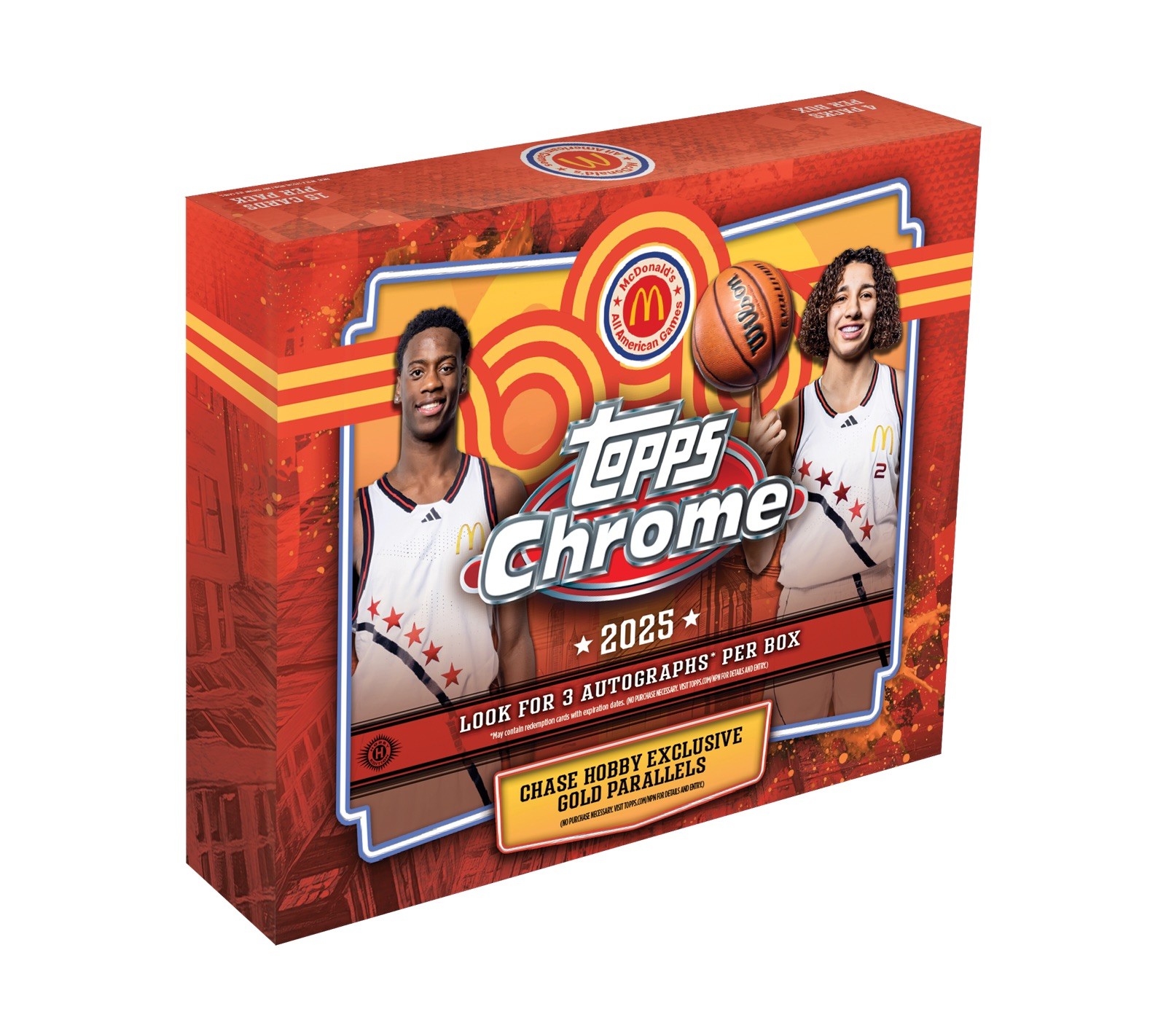 2025 Topps Chrome McDonald’s All-American Basketball - Hobby Box