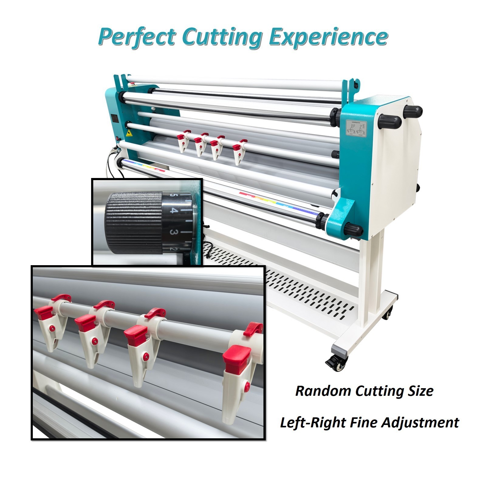 64 inch Fully Automatic Pneumatic Single-sided Laminating Machine Office 110V