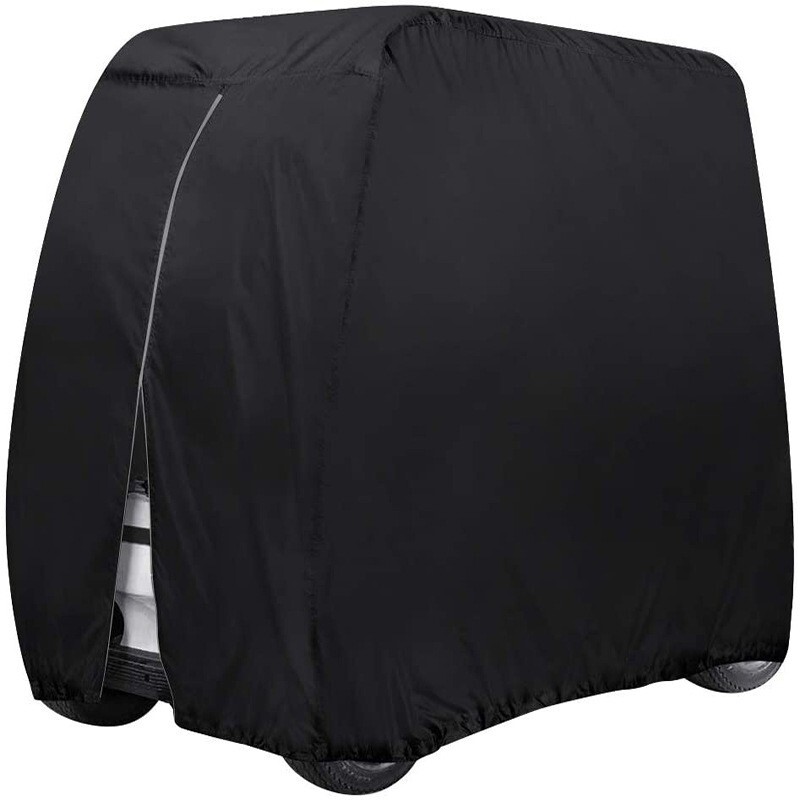 600D Heavy Duty Waterproof 4 Passenger Golf Cart Cover for Club Car EZGO YAMAHA