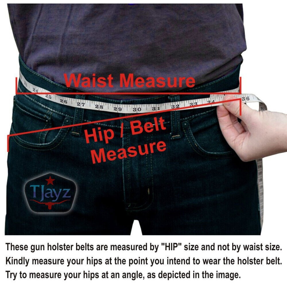 22 Cal USA SELLER SASS Single Holster Gun Belt Drop TOOLED LEATHER Western Rig