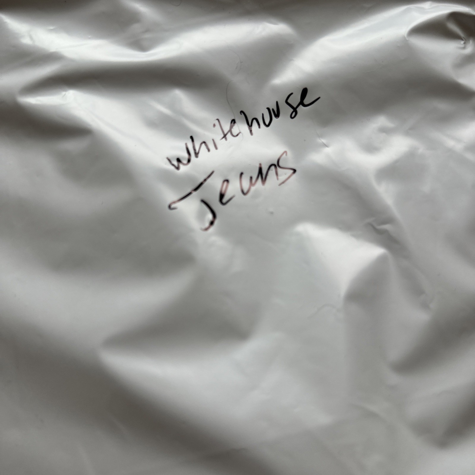 White House Black Market Jeans Blue Beaded Size 12