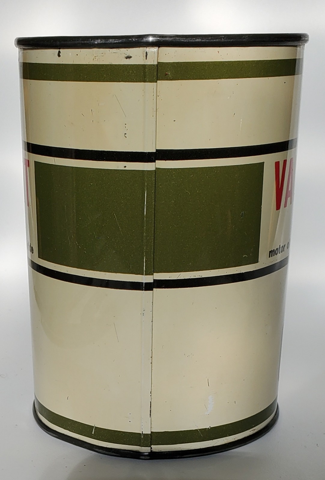 Collectors Oil Can. Super Rare Vintage Display. Hard To Find! "VALIANT" Nice.