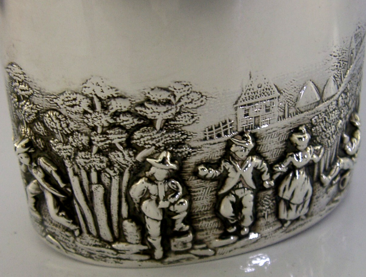 BEAUTIFUL CHESTER 1899 VICTORIAN SOLID STERLING SILVER TEA CADDY BOX ANTIQUE