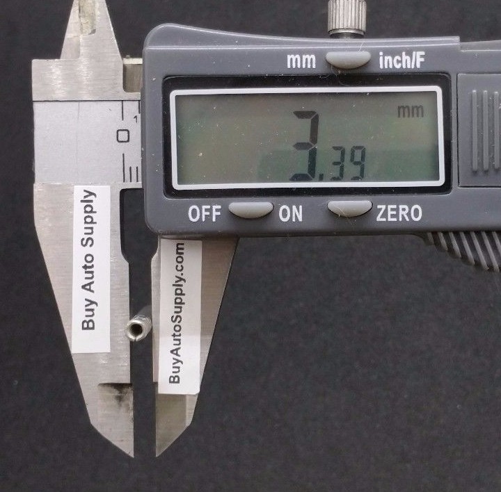 1000 22-18 Uninsulated Bare Non-Insulated Naked Seamed Wire Butt Connector 18-22