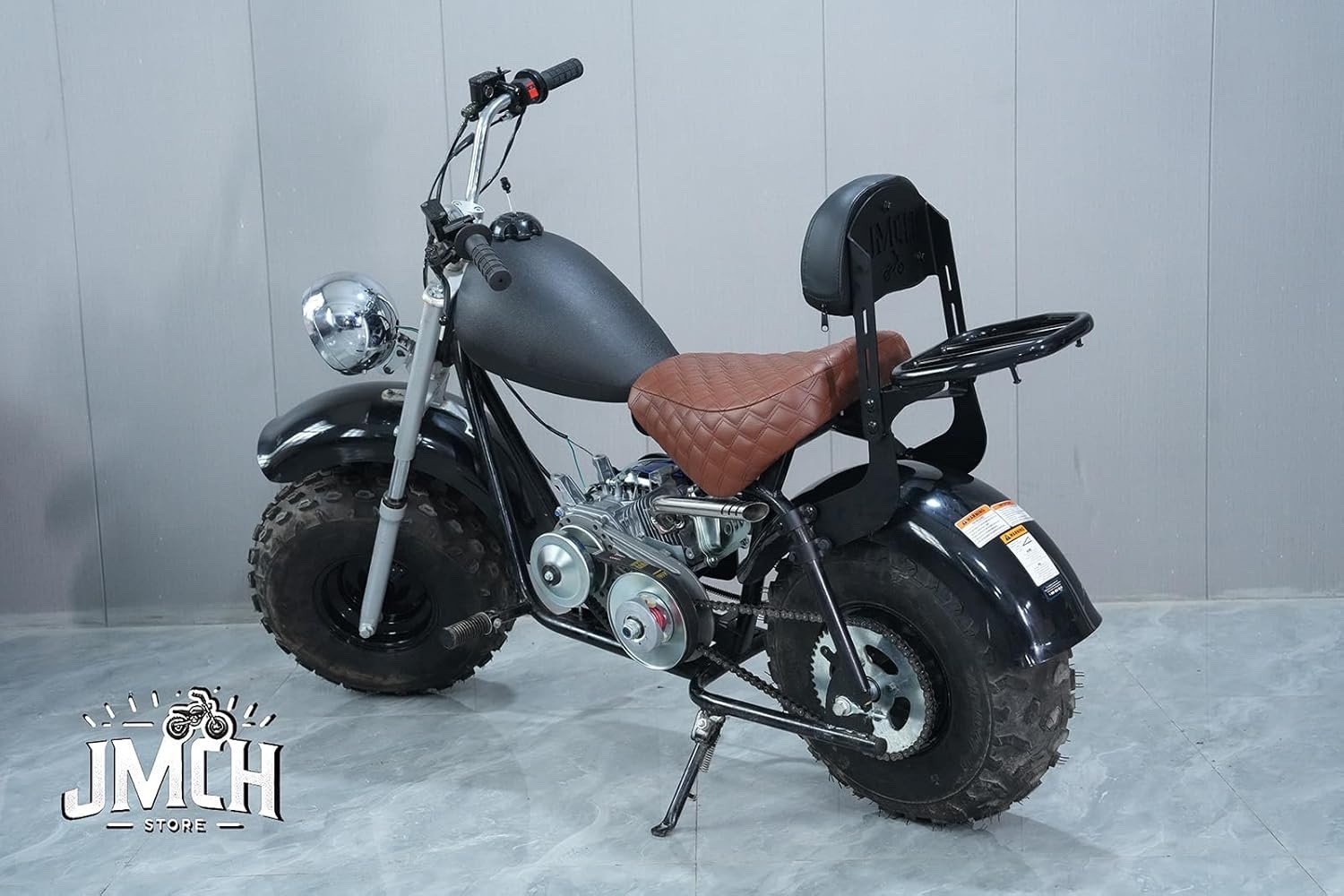 BLK Real Gas Fuel Tank for Baja Tiralmaster Massimo MB200 Mini Baja Heat Warrior