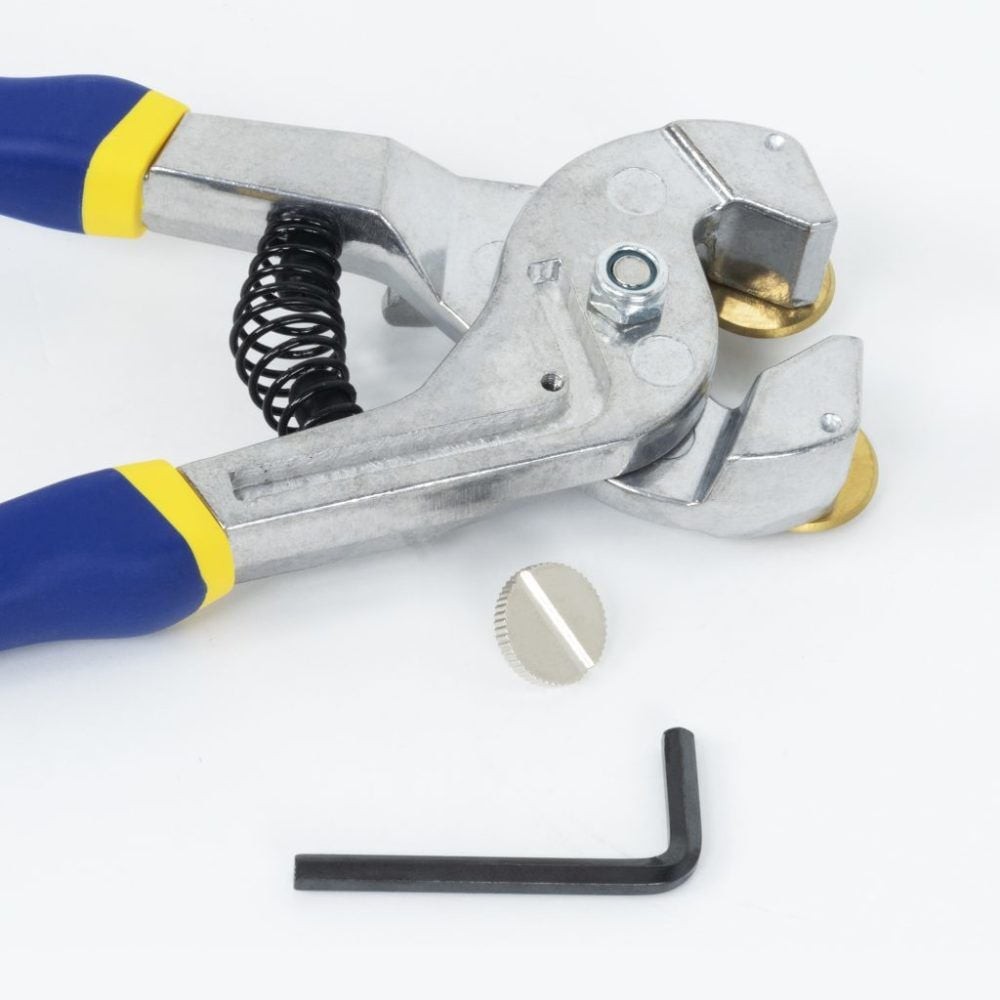 Qep 8.25 Inch Glass Tile Nipper With Cutting Wheel