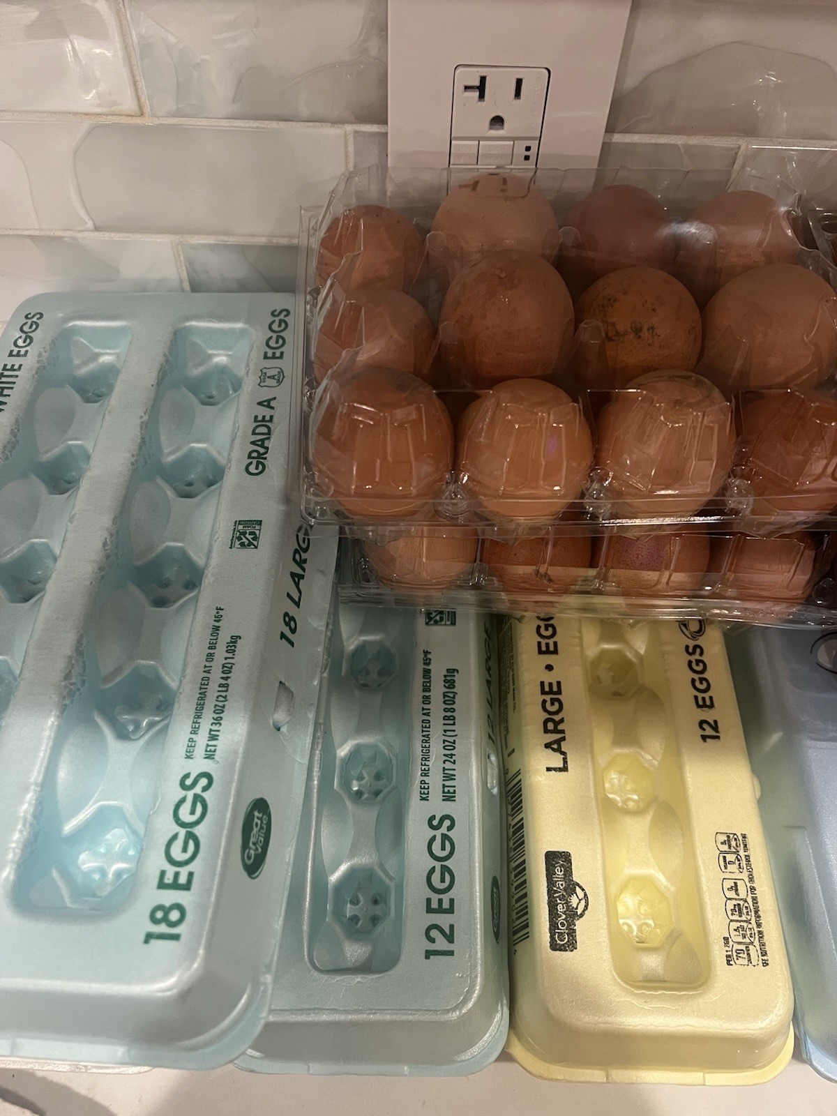 Redstar Chicken Hatching Eggs. Fresh Picked Everyday. Unwashed.