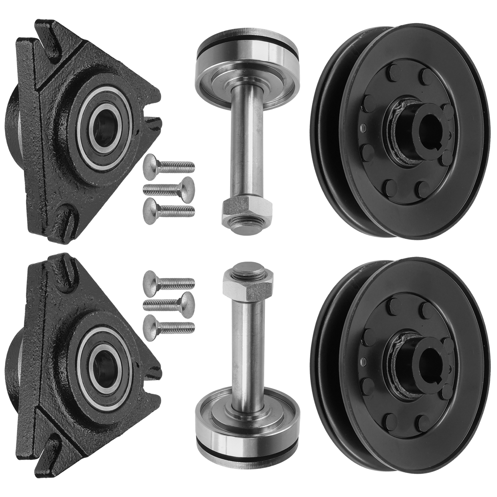 Deck Spindle Pulley Shaft For John Deere 140 314 316 318 322 330 332 420 430 50"