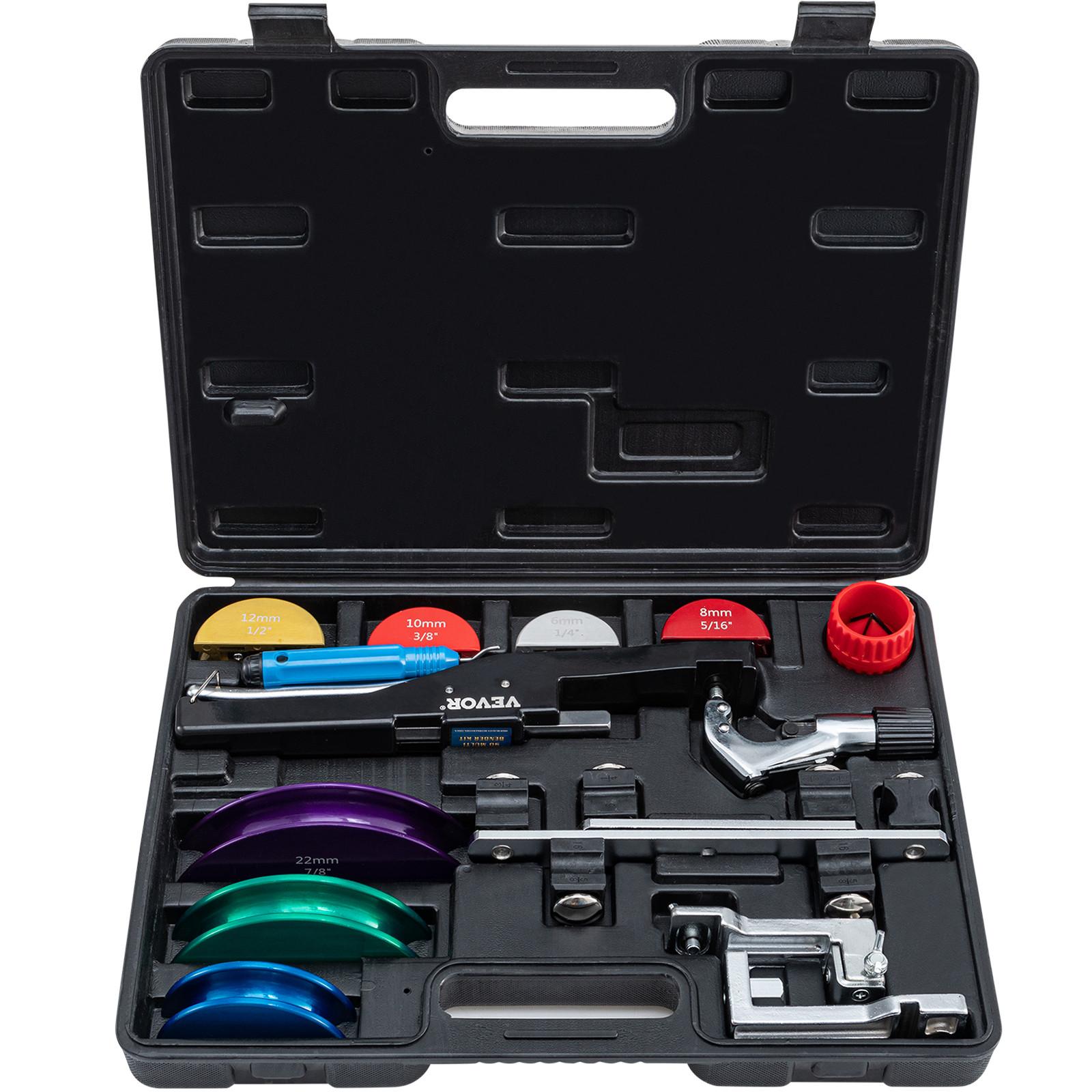 VEVOR Copper Pipe Bender HVAC Refrigeration Ratcheting Tube Bender 1/4" to 7/8"