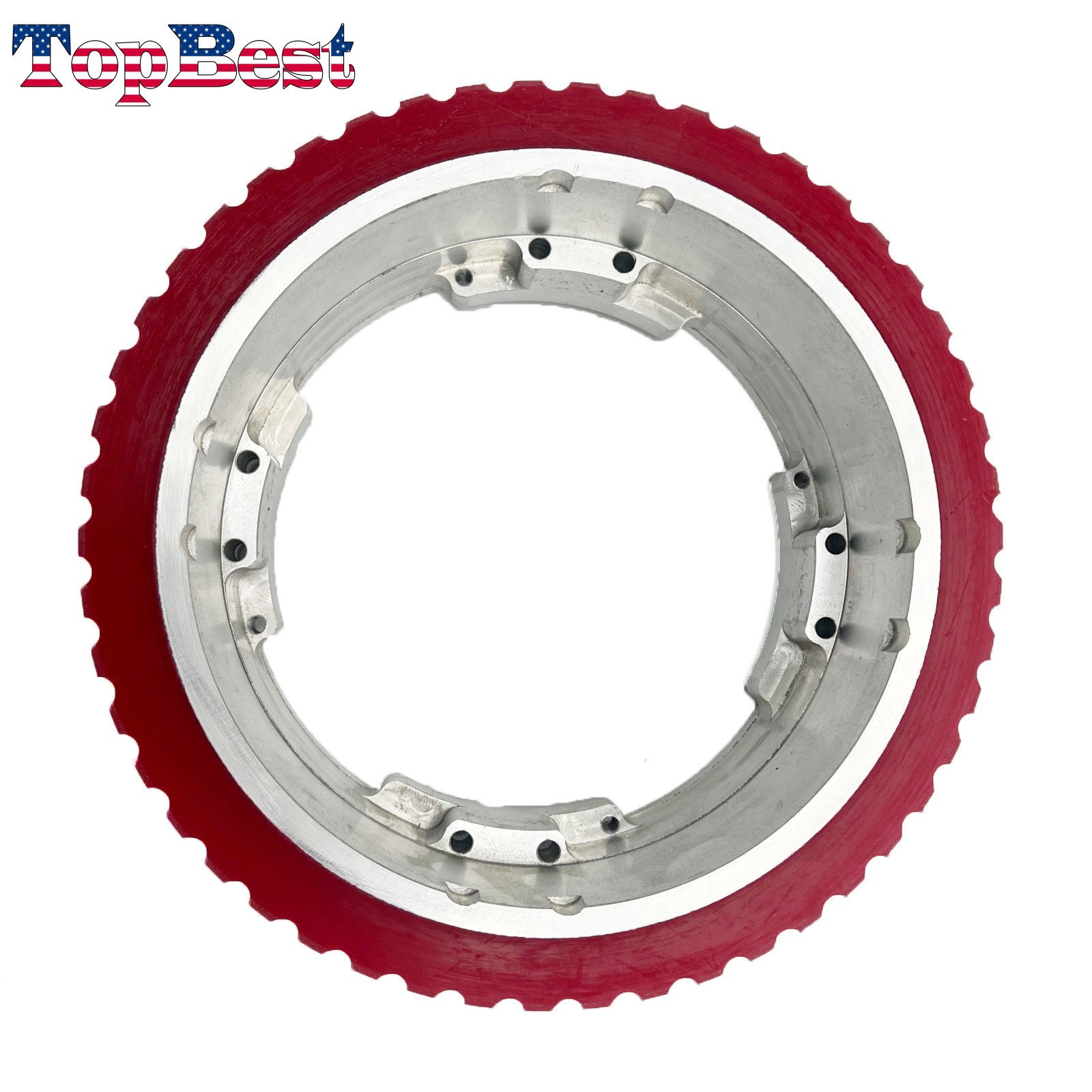 Front Wheel for Tennant B10 EZ 6100 7080 7100 T7 Rider Sweeper Scrubber 391259