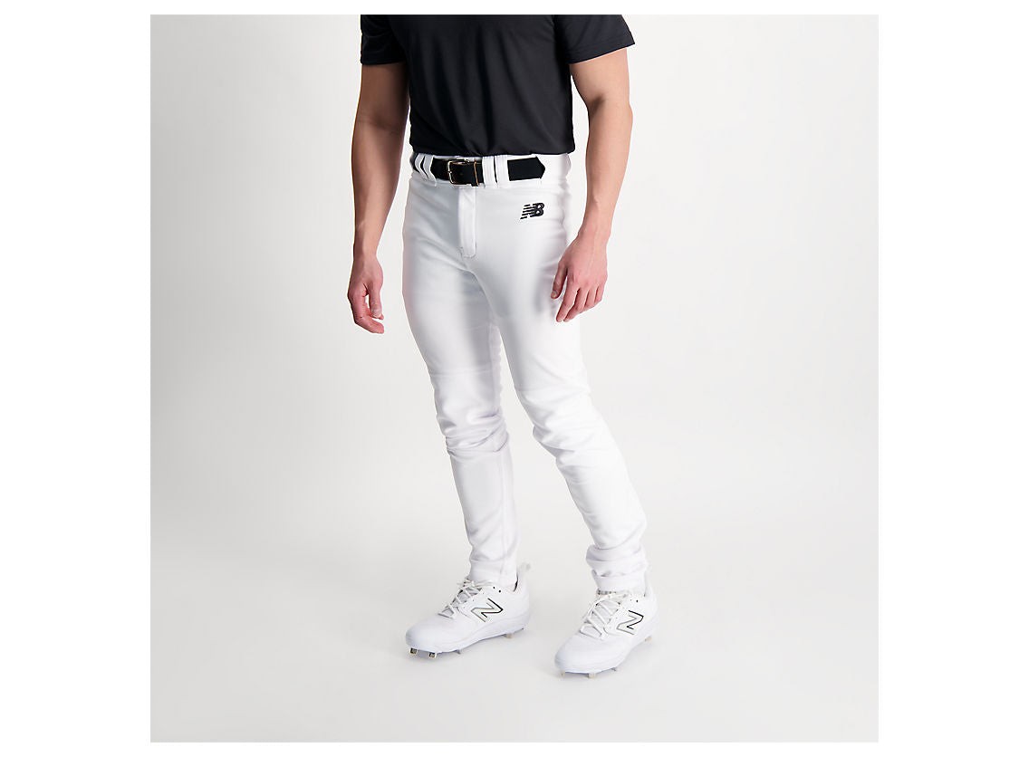 Adversary 2.0 Tapered Solid Baseball Pant - M- White