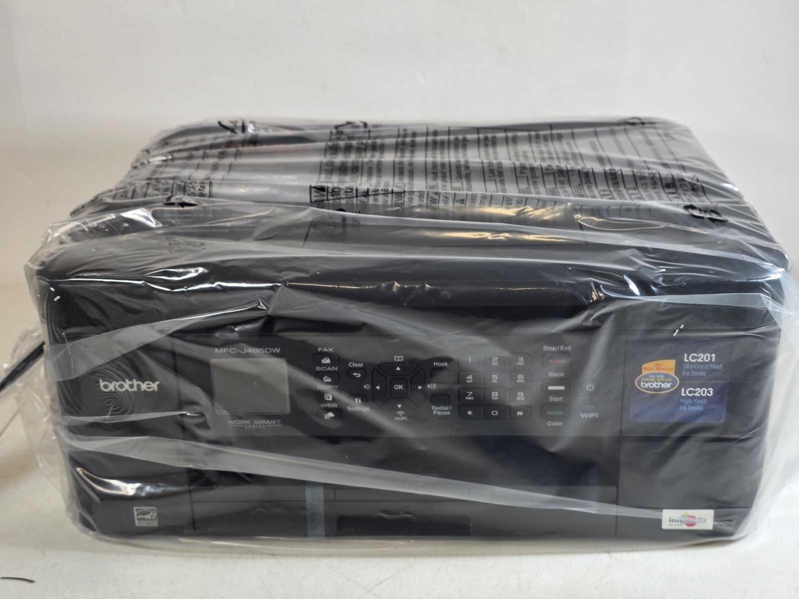 Brother MFCJ485DW All-In-One Inkjet Printer - Black