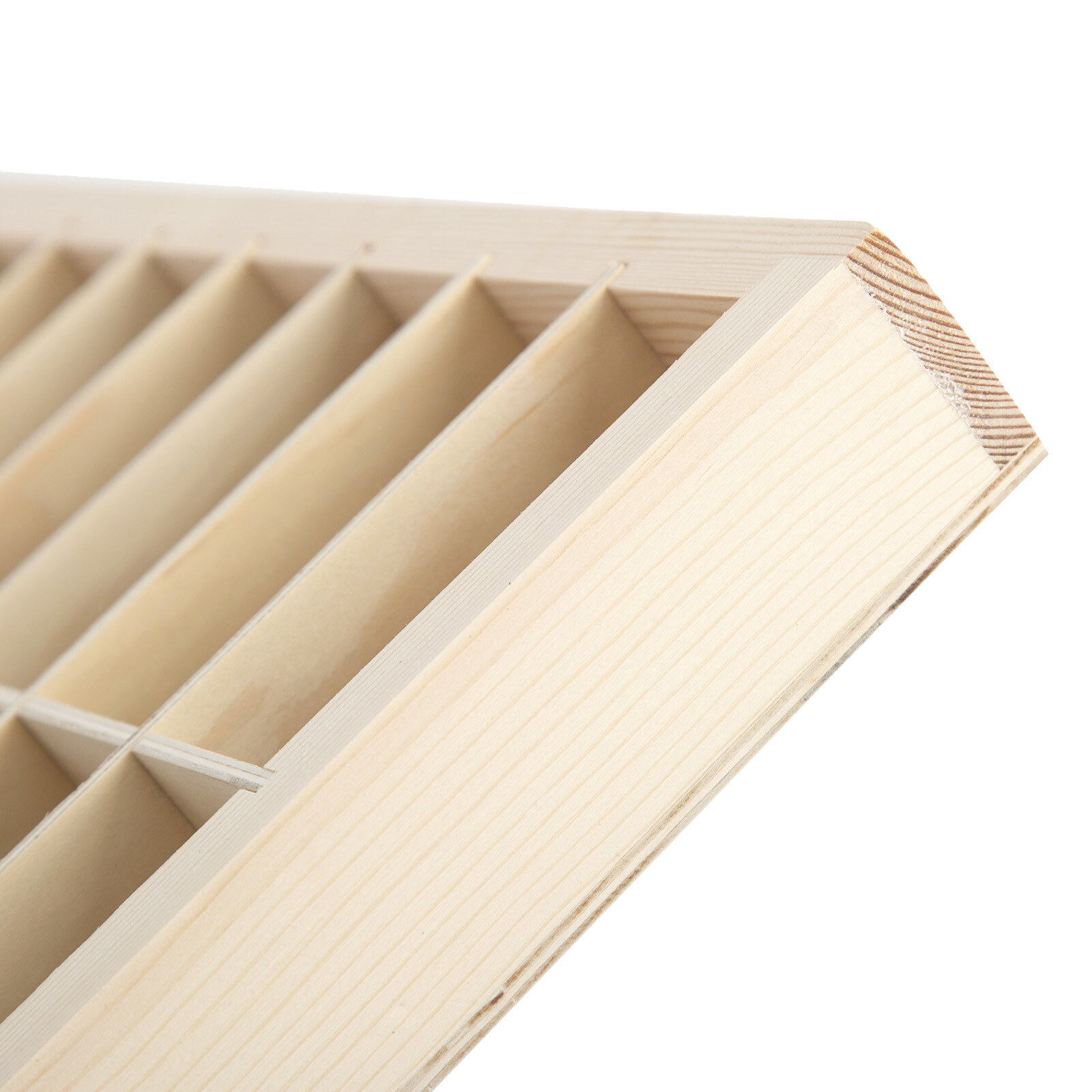 80 Grids Wall Mounted Wooden Display Case 1/64 Hot Wheels Diecast Car Matchbox