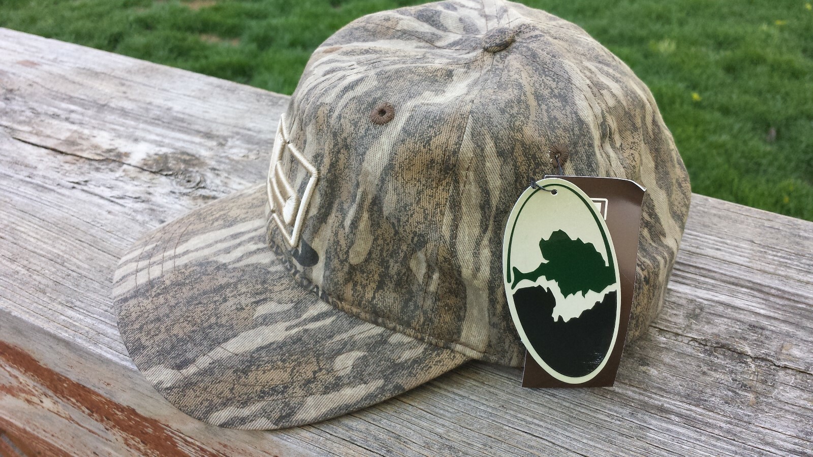 Banded Gear "b" Logo Mossy Oak Bottomland Btml Camo Cotton Hunting Hat Cap NEW