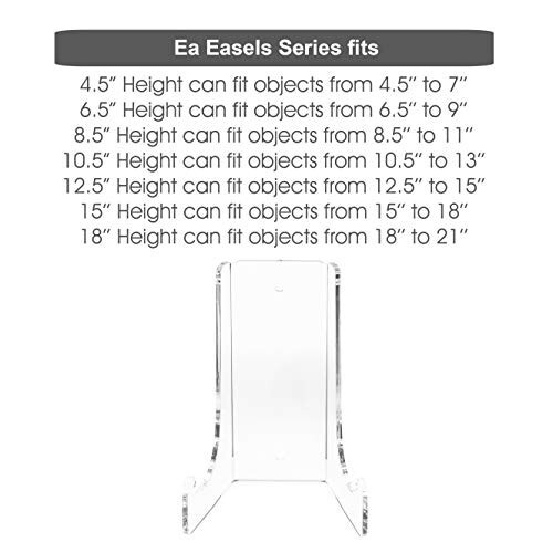 Clear Choice Double-Bend Acrylic Easel