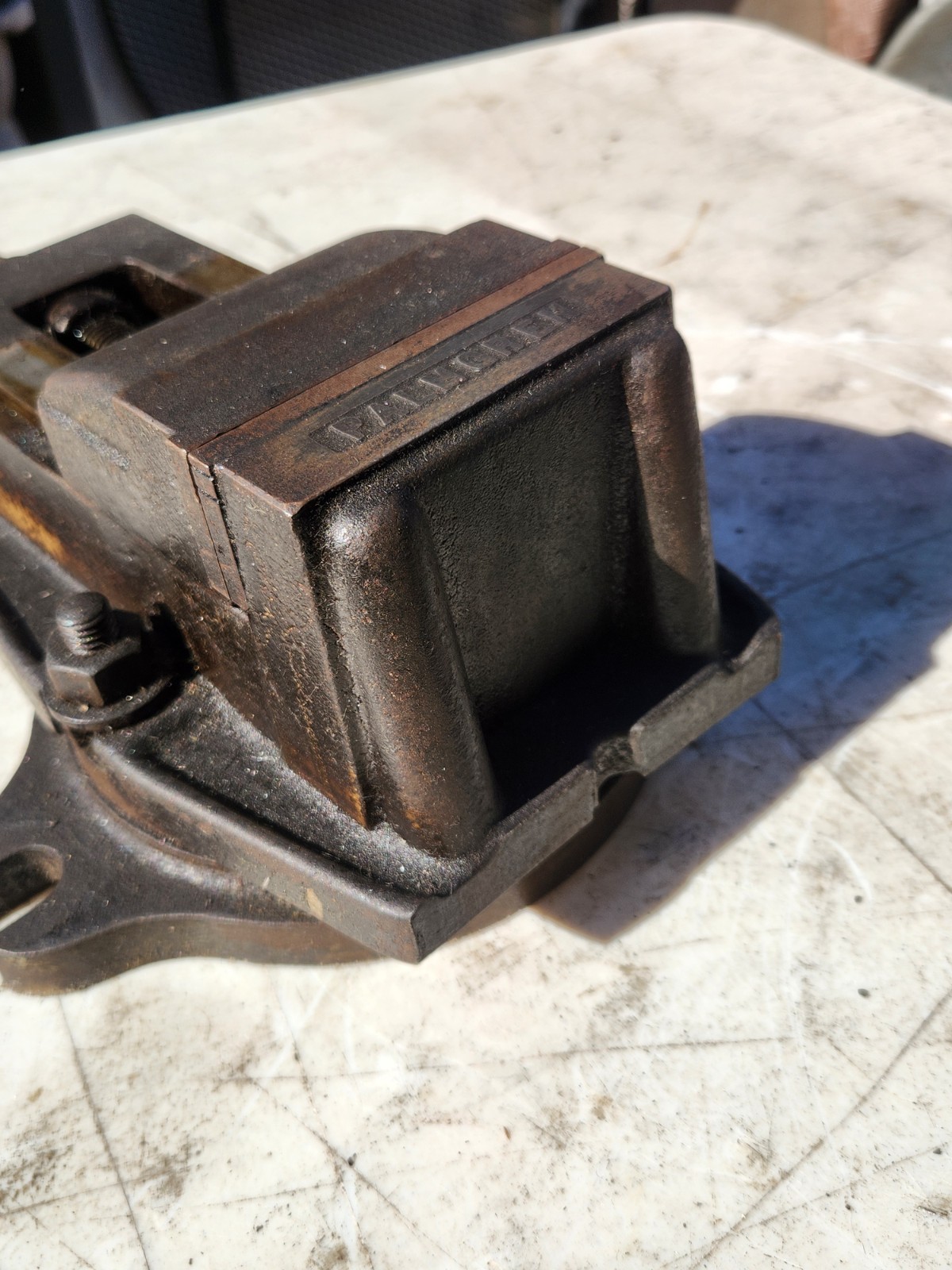 Palmgren 4" swivel vise machinist vise