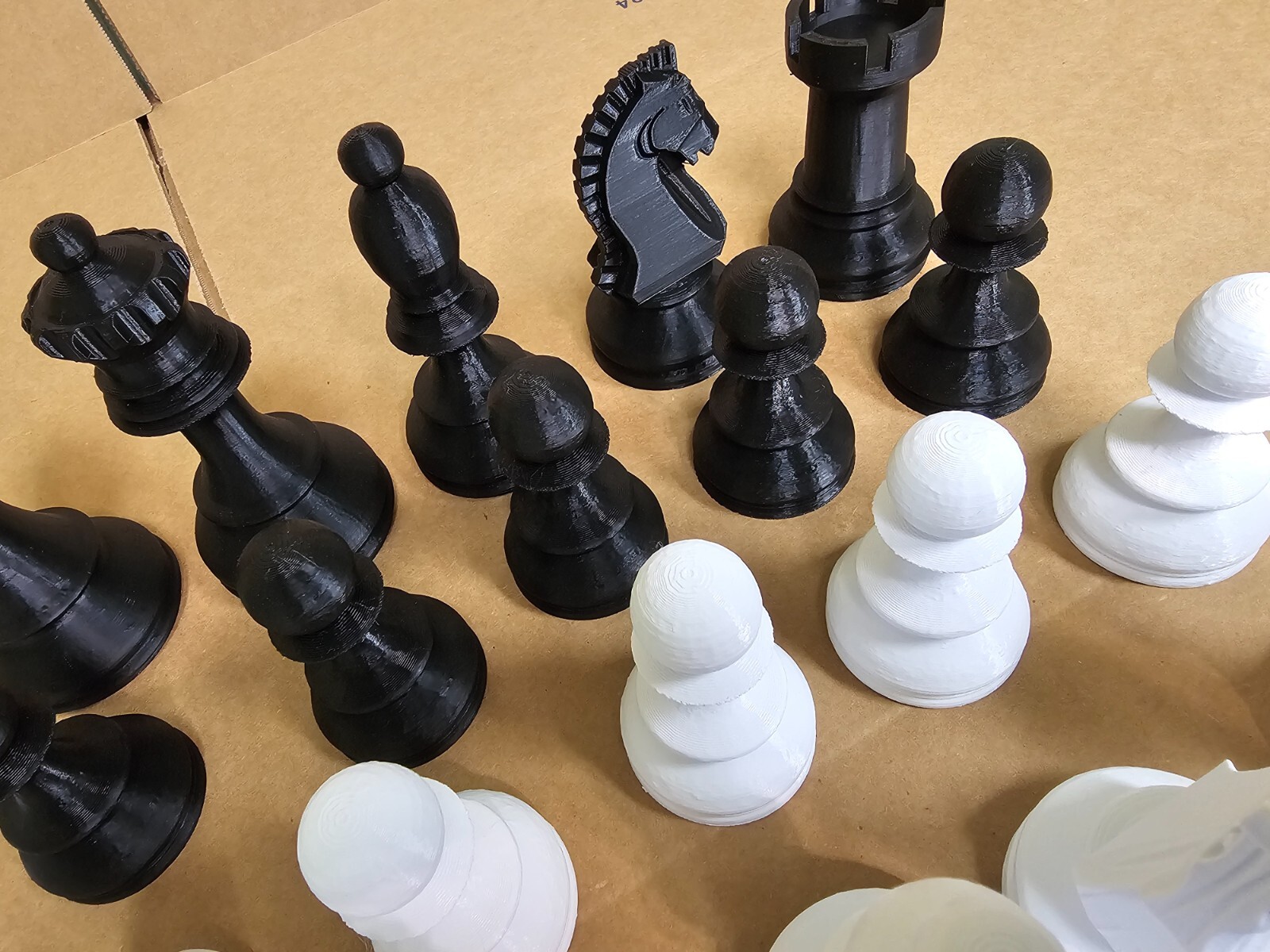 Giant 8 Inch High Chess Set With 7 - 8 " High Kings Indoor Outdoor Oversize