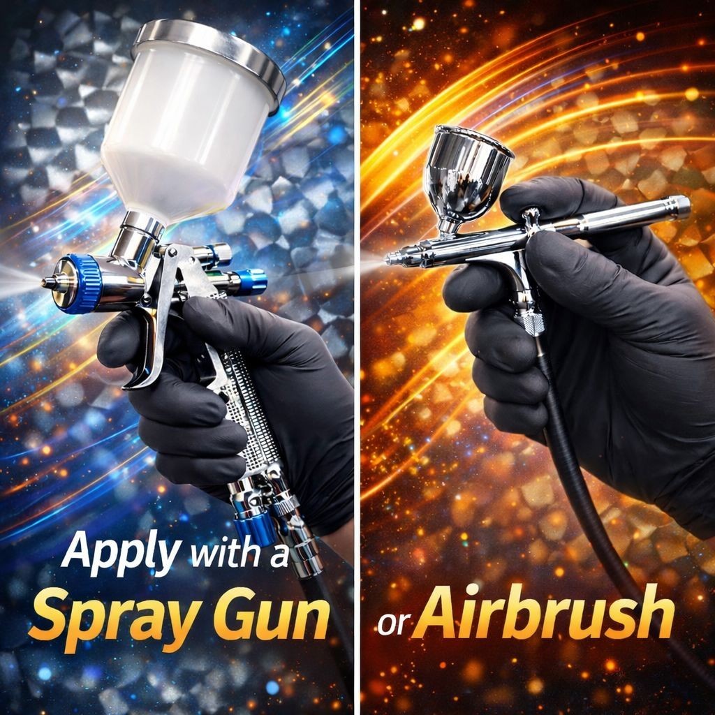 LiME LiNE Sprayable Sizing Glue, Automotive Grade Gold & Silver Leafing Adhesive