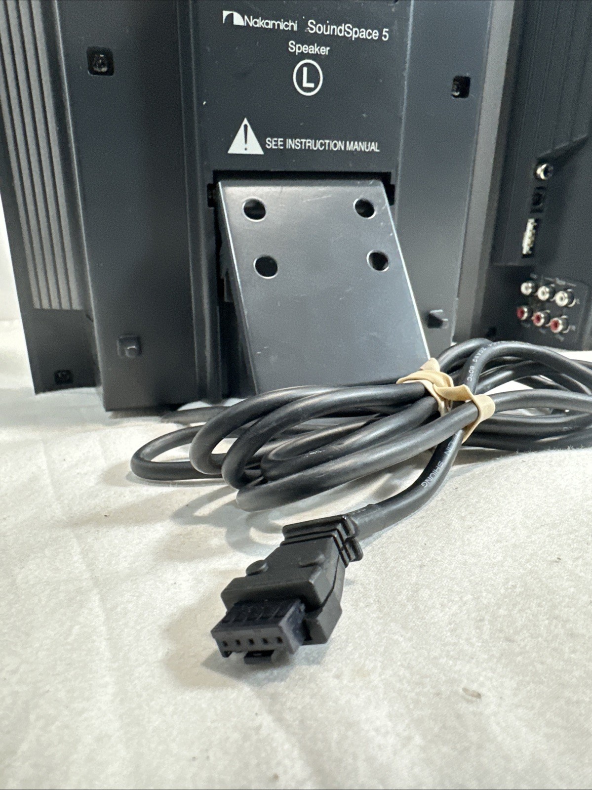 PRISTINE Nakamichi SoundSpace5 3-Disc Music System WITH NO Power Supply/Cord