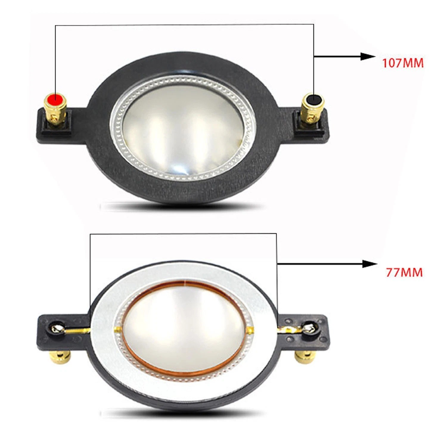 8x Replacement Diaphragm For Timpano Tempesta TPT-RPDH2000 TPT-DH2000 Horn