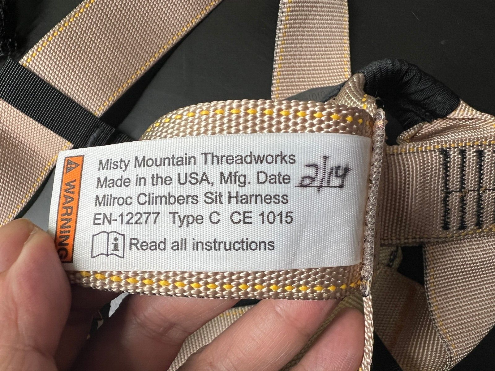 Misty Mountain Milroc Military Harness with Mesh Bag