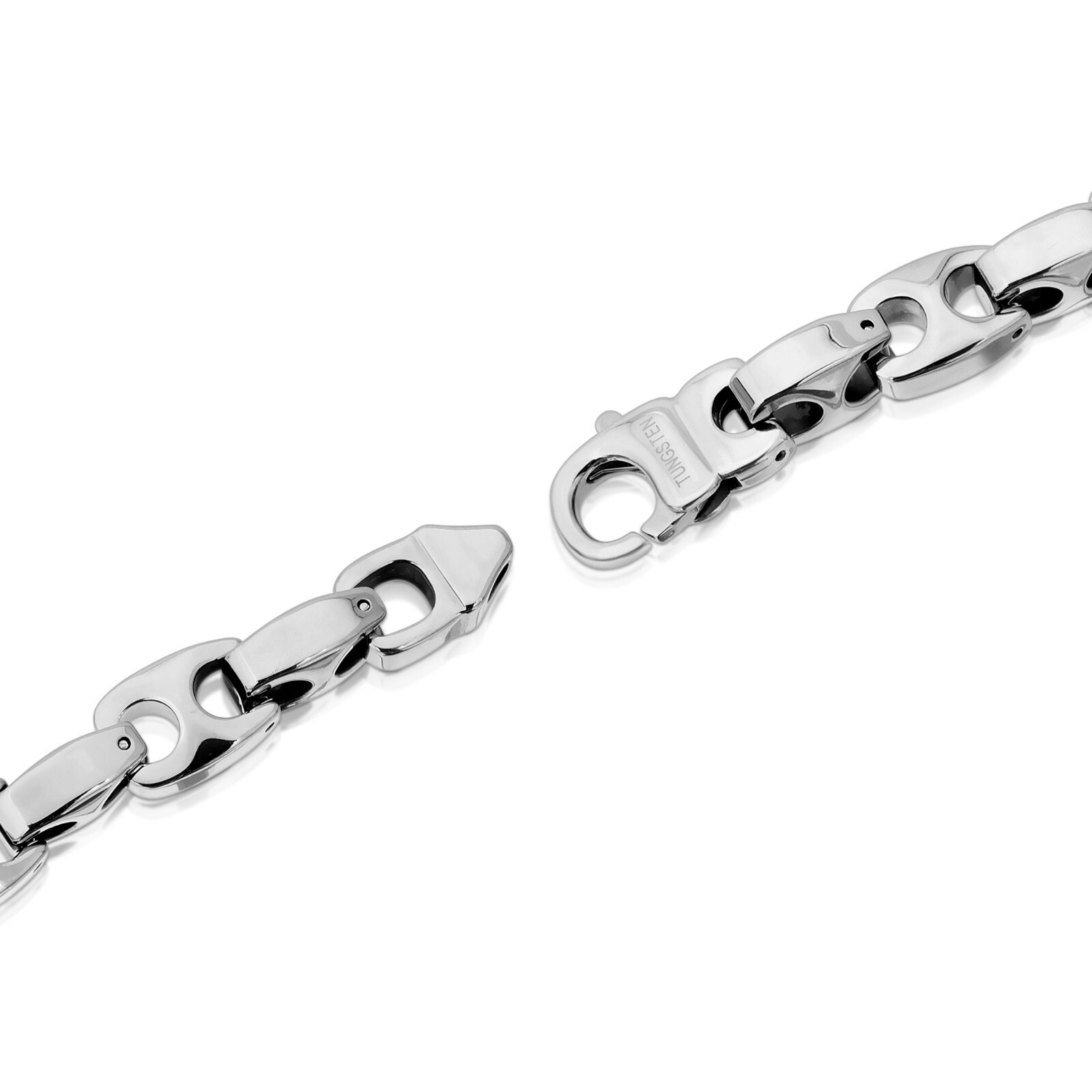 NEW HEAVY BIKER TUNGSTEN CARBIDE MEN'S 9.5 mm BRACELET (TUC 002) FREE SHIPPING!