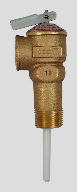 CASH ACME Temperature Pressure Relief Valve 3/4" Water Heater Tank 18822A-0150