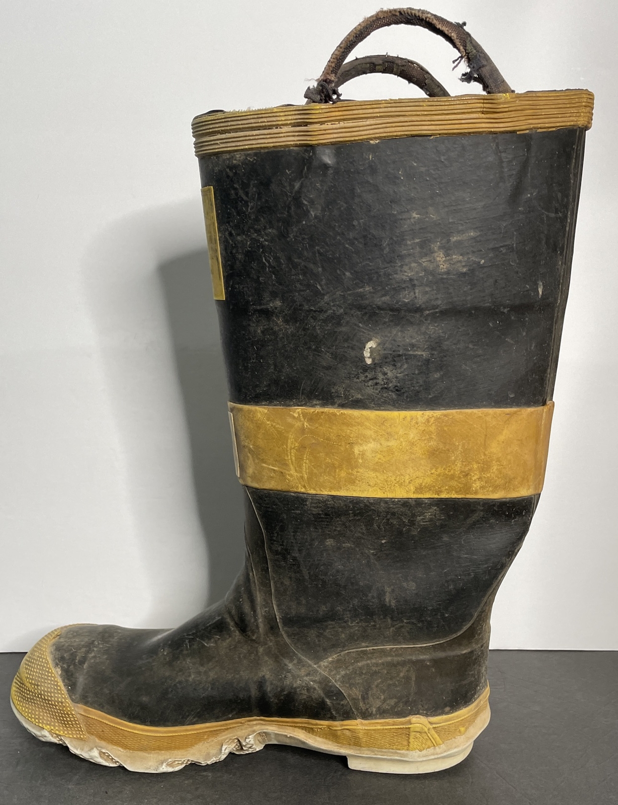 Vintage Ranger Rubber Co Firemaster Steel Toe Insulated Boots Size 10.5 USA Made