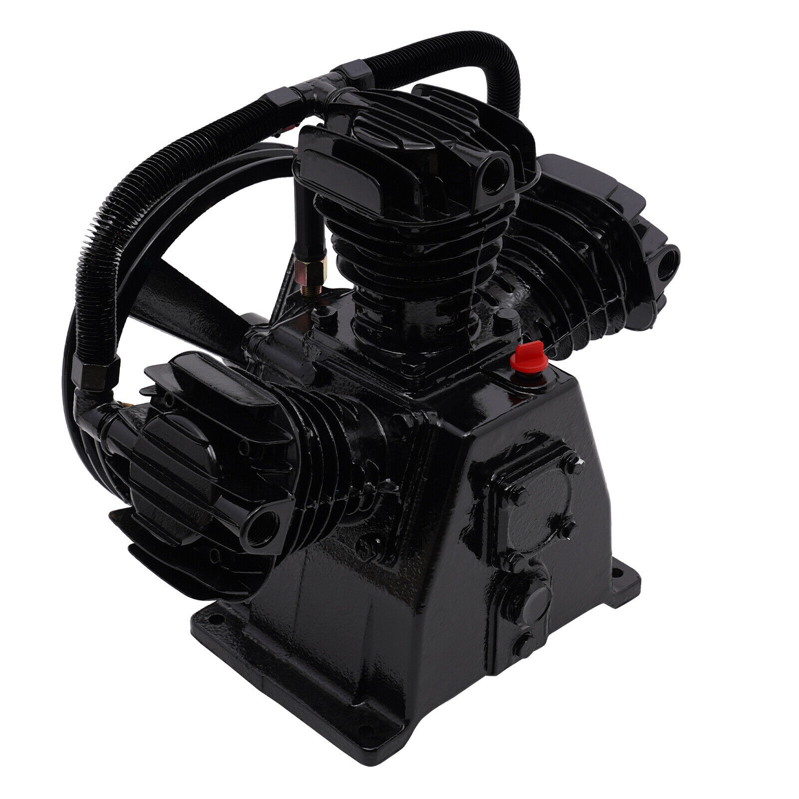 4HP Single-Stage Inline-Twin Replacement Air Compressor Pump 3 Cylinder Head