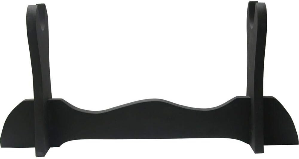 Premium Wooden Single Samurai Sword Stand - Elegant Display for Treasured Katana