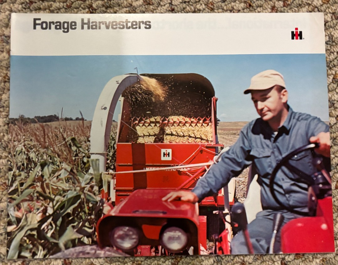 International Harvester Forage Harvesters For 1972 Brochure FCCA25