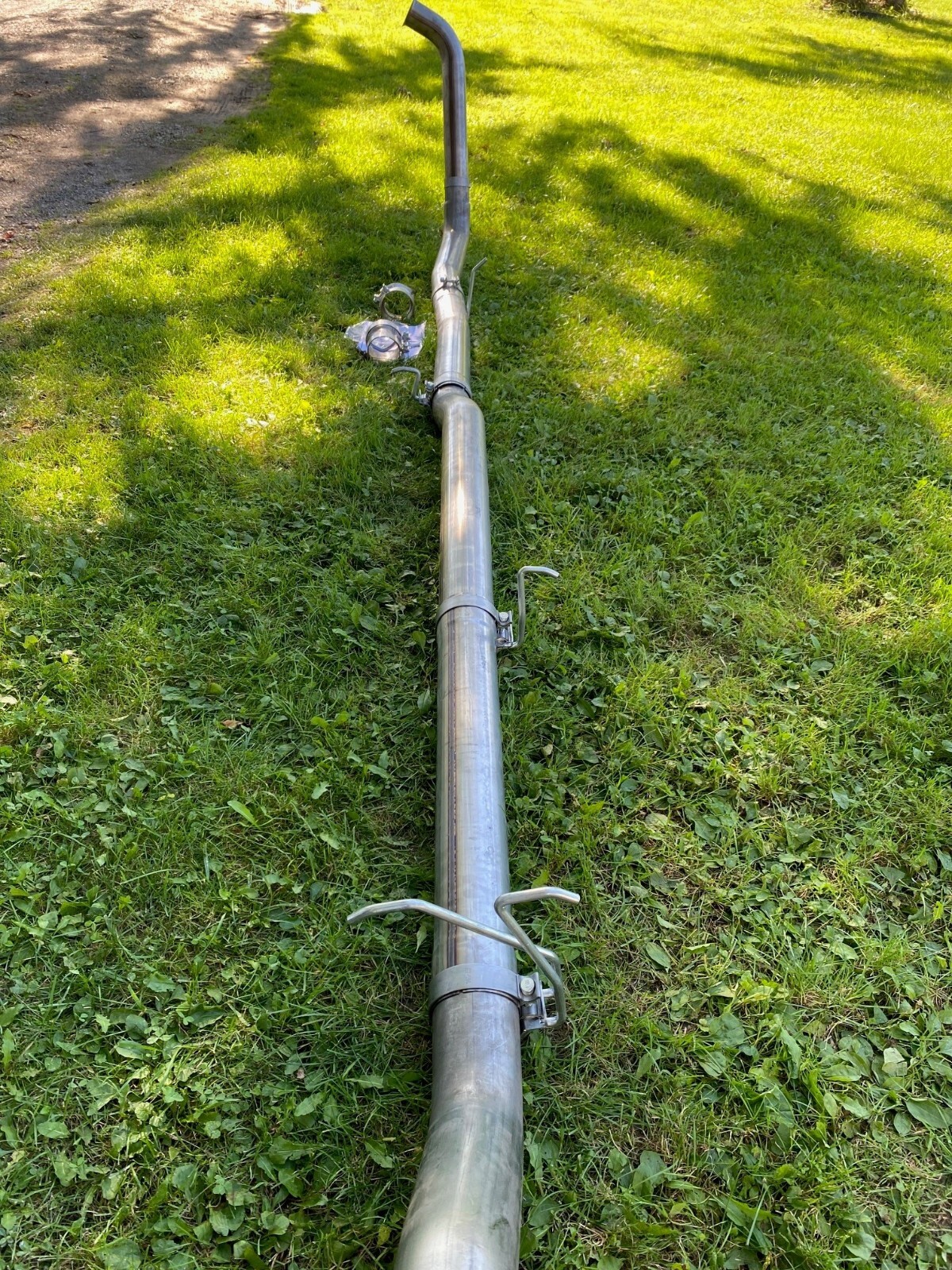 Exhaust Pipe Kit 2003-2007 Ford F250 F350 Powerstroke 6.0 409 Stainless Steel