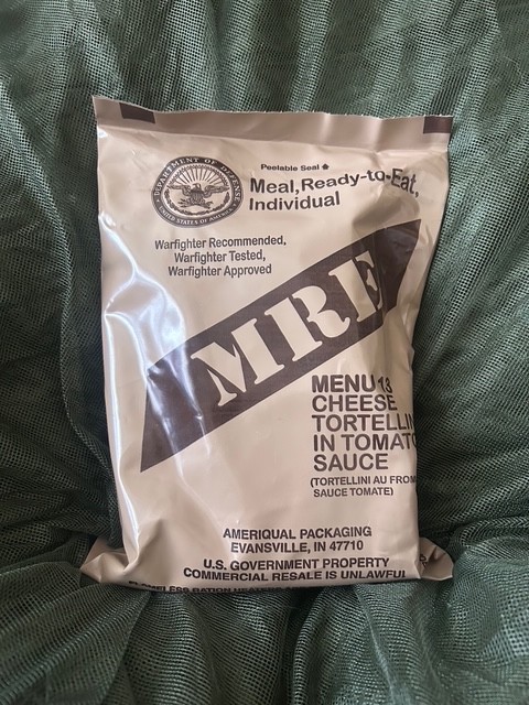 Official Ameriqual Military MRE Individual Single Meal You Pick Exp. 2027.