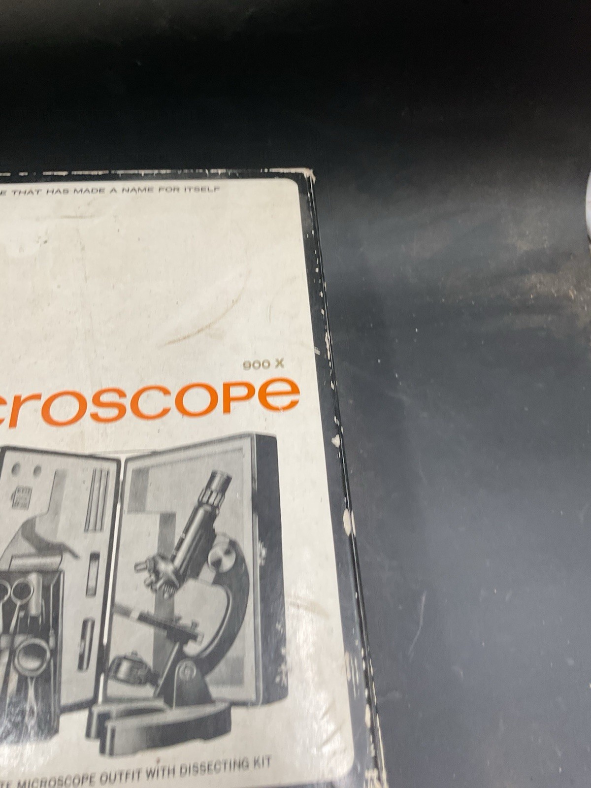 Vintage Monolux Microscope W/ Case