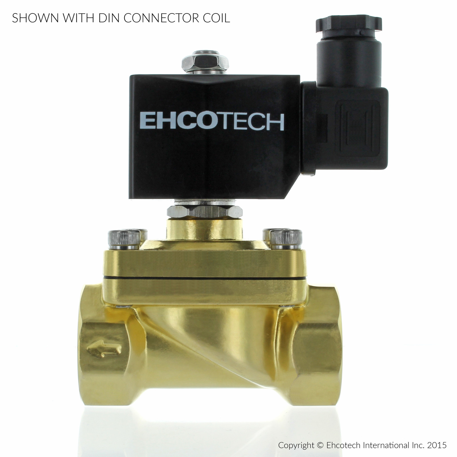 1" NPT 110V 120V Volt AC Electric Solenoid Valve Brass Water Air Gas NC 1 inch