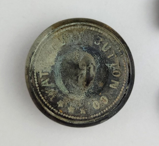 North Dakota Fort/Post Relics - 5 Pcs - Brass/Iron Military Buttons & Chest Keys