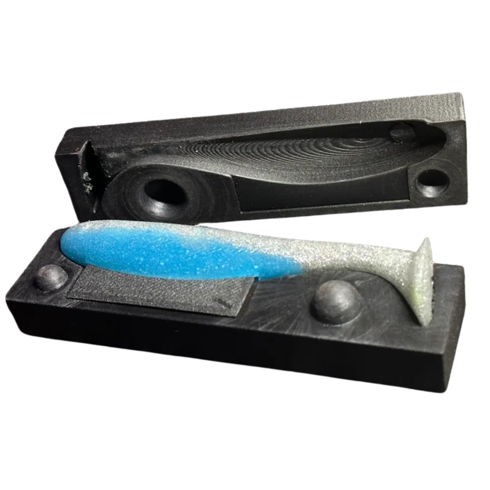 Paddletail Swimbait Fishing Lure Bait Mold DIY Soft Open Pour 2", 3", 4", 5", 6"